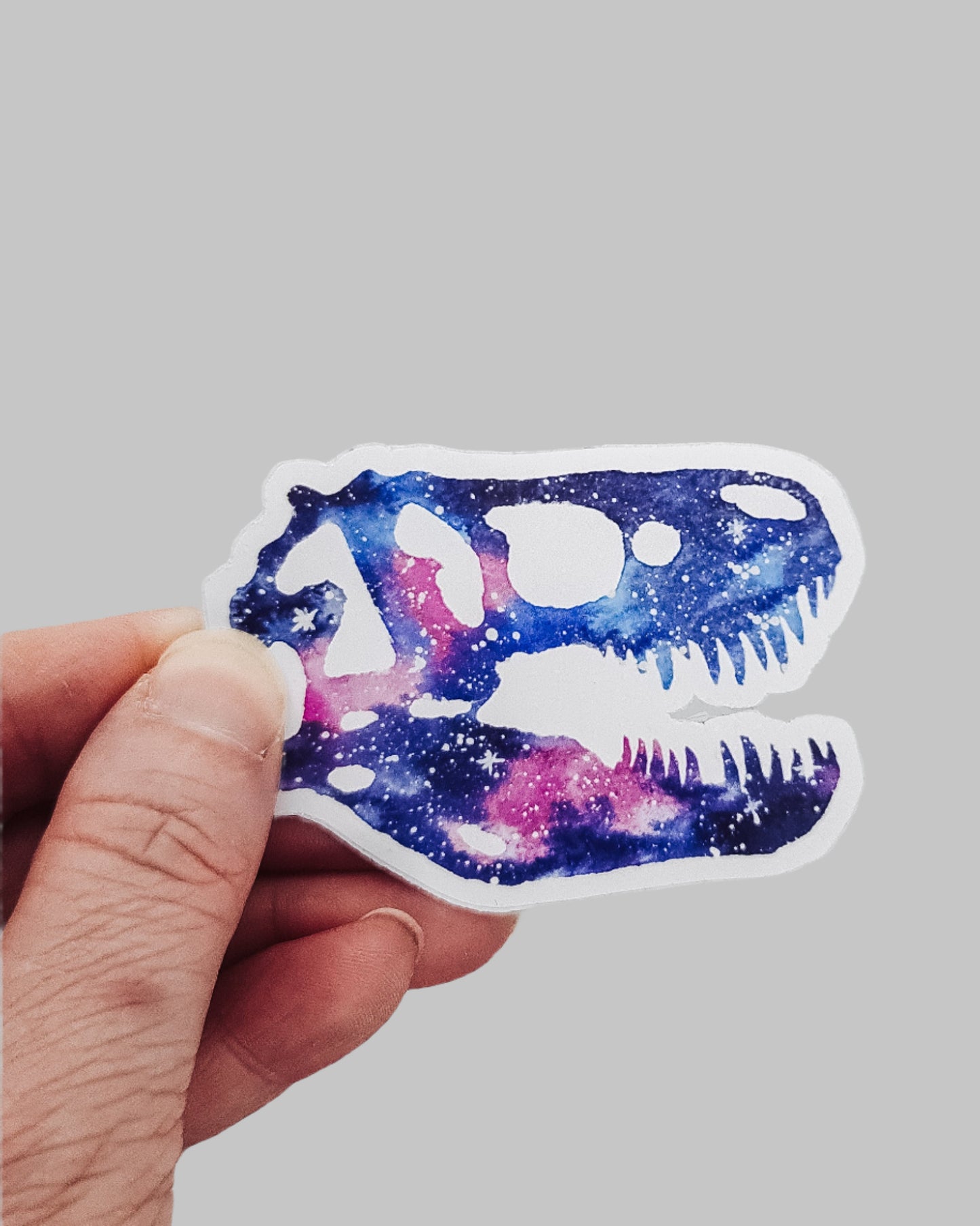 galaxy T. rex vinyl sticker