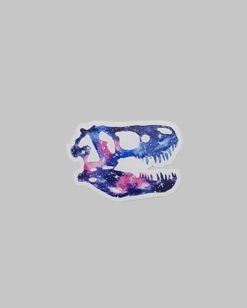 galaxy T. rex vinyl sticker